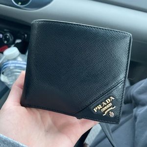 Prada Men’s Saffiano Leather Wallet